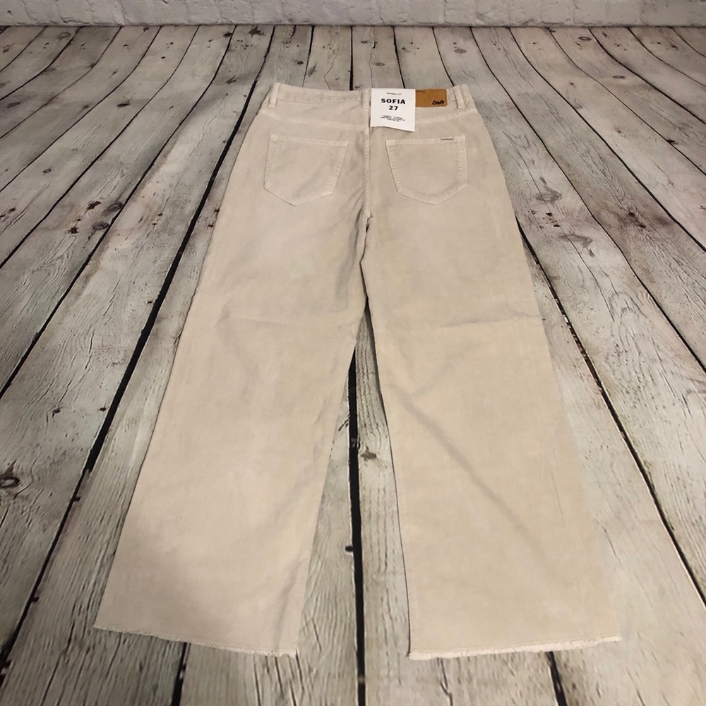 Anthropologie Oatmeal Corduroy Pants The Cords & Co Sofia - Picture 4 of 8